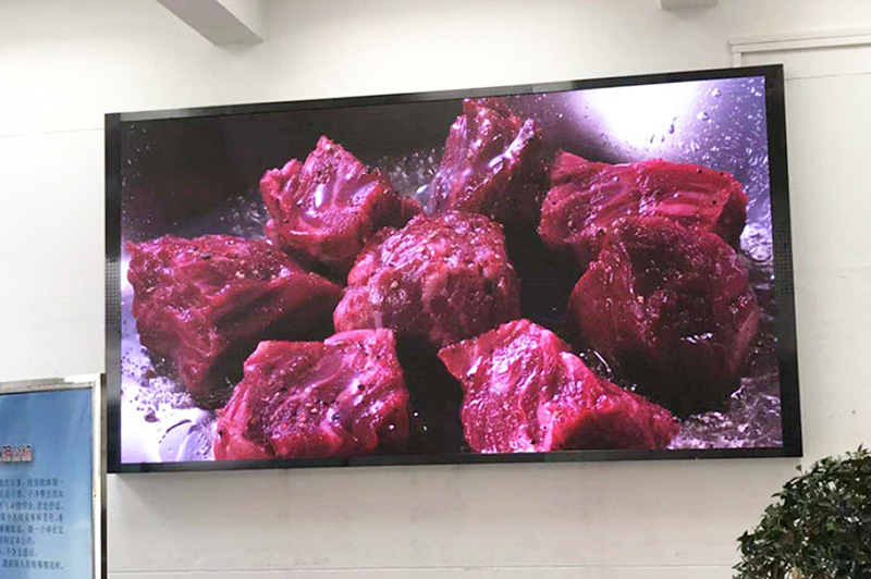 番禺祈福英語實(shí)驗(yàn)學(xué)校室內(nèi)PH2.0全彩LED顯示屏